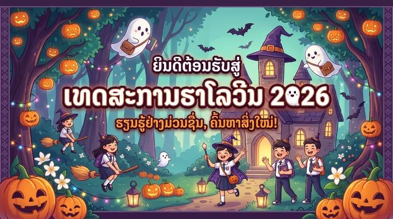 ຕ້ອນຮັບ ຮາໂລວີນ 🎃